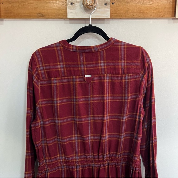 Prana Loop To Pines Organic Cotton Dress in Rhubarb - Picture 12 of 16